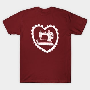 I Love My Sewing Machine T-Shirt